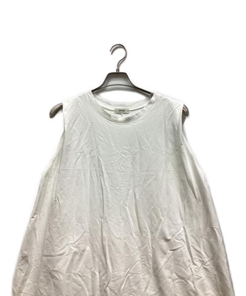LESSAGE（レサージュ）LESSAGE (レサージュ) ノースリーブワンピース ホワイト サイズ:表記なしの古着・服飾アイテム