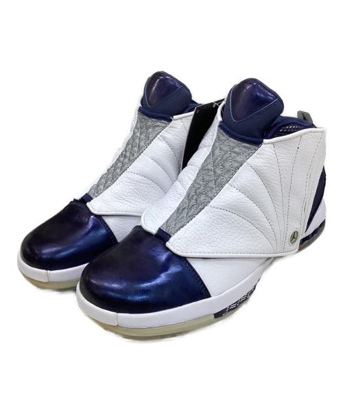 NIKE（ナイキ）NIKE (ナイキ) スニーカー ホワイト×ネイビー サイズ:25.5の古着・服飾アイテム