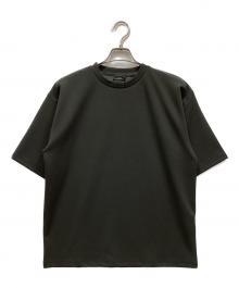 green label relaxing（グリーンレーベルリラクシング）の古着「アムンゼン ツイル クルーネック」｜チャコールグレー