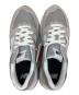 中古・古着 NEW BALANCE (ニューバランス) スニーカー ライトグレー サイズ:28：10000円