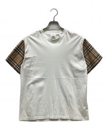 BURBERRY（バーバリー）の古着「半袖Tシャツ」｜ホワイト