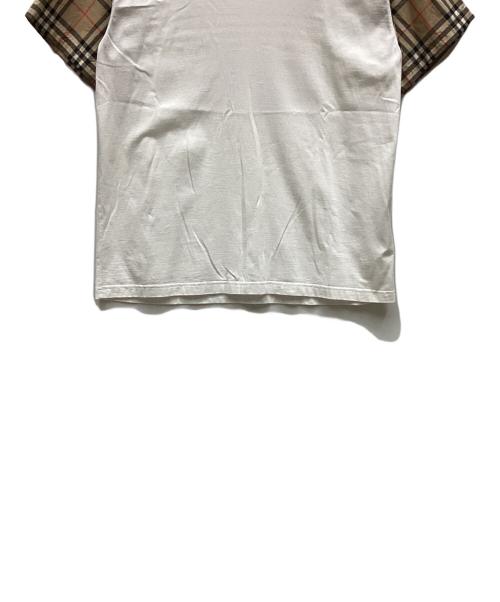 BURBERRY（バーバリー）BURBERRY (バーバリー) 半袖Tシャツ ホワイト サイズ:Sの古着・服飾アイテム