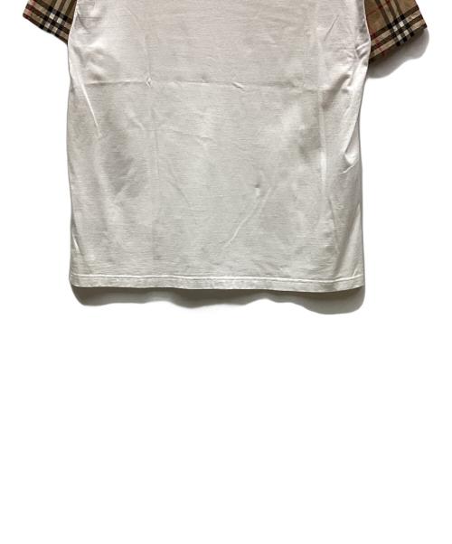 BURBERRY（バーバリー）BURBERRY (バーバリー) 半袖Tシャツ ホワイト サイズ:Sの古着・服飾アイテム