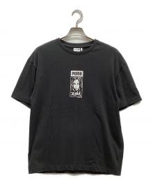 PUMA×X-GIRL（プーマ×エックスガール）の古着「半袖Tシャツ」｜ブラック