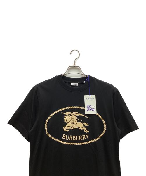 BURBERRY（バーバリー）BURBERRY (バーバリー) 半袖Tシャツ ブラック サイズ:M 未使用品の古着・服飾アイテム