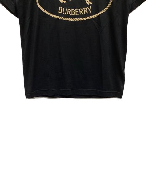 BURBERRY（バーバリー）BURBERRY (バーバリー) 半袖Tシャツ ブラック サイズ:M 未使用品の古着・服飾アイテム