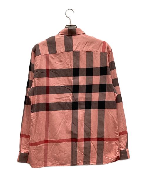BURBERRY（バーバリー）BURBERRY (バーバリー) ノバチェックシャツ ピンク サイズ:XLの古着・服飾アイテム