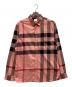 BURBERRY（バーバリー）の古着「ノバチェックシャツ」｜ピンク