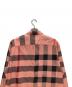 中古・古着 BURBERRY (バーバリー) ノバチェックシャツ ピンク サイズ:XL：20000円
