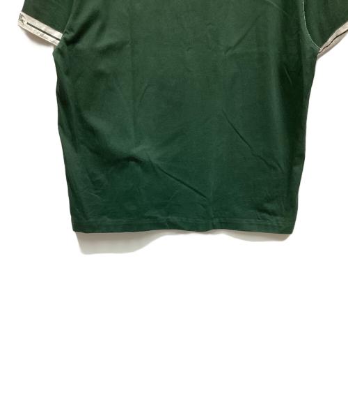 BURBERRY（バーバリー）BURBERRY (バーバリー) EKDロゴ入り コットンTシャツ グリーン サイズ:XLの古着・服飾アイテム