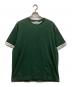 BURBERRY（バーバリー）の古着「EKDロゴ入り コットンTシャツ」｜グリーン
