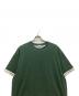 BURBERRY (バーバリー) EKDロゴ入り コットンTシャツ グリーン サイズ:XL：30000円