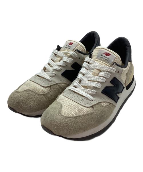 NEW BALANCE（ニューバランス）NEW BALANCE (ニューバランス) スニーカー アイボリー サイズ:25.5の古着・服飾アイテム