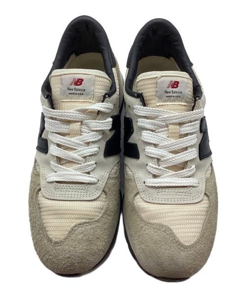NEW BALANCE（ニューバランス）NEW BALANCE (ニューバランス) スニーカー アイボリー サイズ:25.5の古着・服飾アイテム