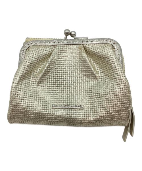 JILL STUART（ジルスチュアート）JILL STUART (ジルスチュアート) 2つ折りがま口財布 ゴールドの古着・服飾アイテム