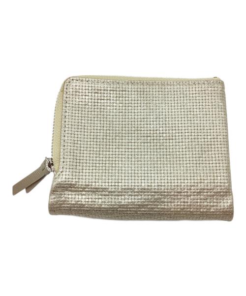 JILL STUART（ジルスチュアート）JILL STUART (ジルスチュアート) 2つ折りがま口財布 ゴールドの古着・服飾アイテム