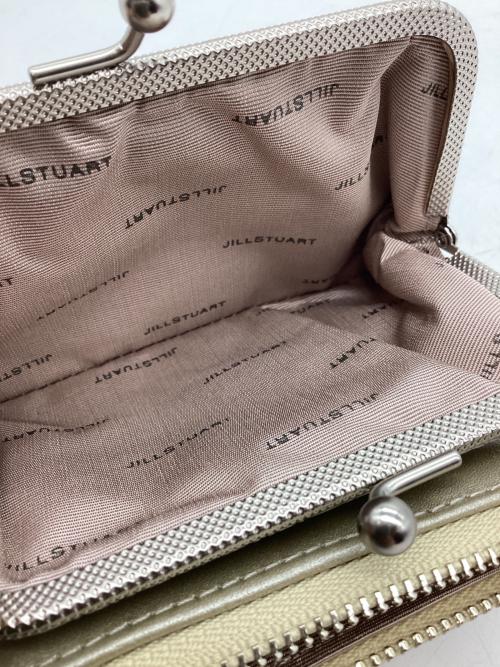 JILL STUART（ジルスチュアート）JILL STUART (ジルスチュアート) 2つ折りがま口財布 ゴールドの古着・服飾アイテム