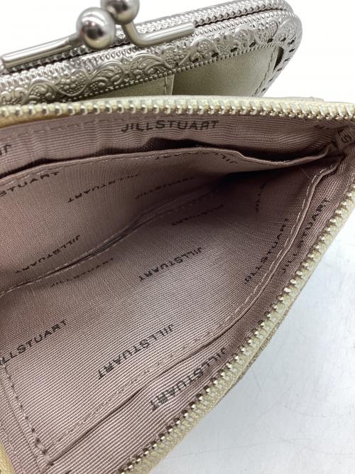JILL STUART（ジルスチュアート）JILL STUART (ジルスチュアート) 2つ折りがま口財布 ゴールドの古着・服飾アイテム