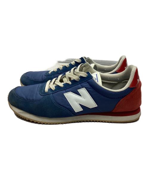 NEW BALANCE（ニューバランス）NEW BALANCE (ニューバランス) スニーカー ブルー×レッド サイズ:28の古着・服飾アイテム