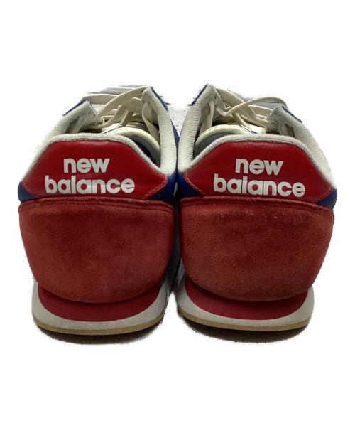 NEW BALANCE（ニューバランス）NEW BALANCE (ニューバランス) スニーカー ブルー×レッド サイズ:28の古着・服飾アイテム