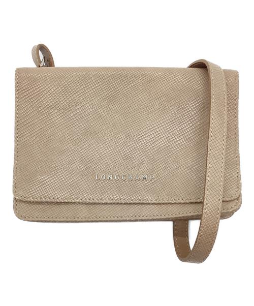 LONGCHAMP（ロンシャン）LONGCHAMP (ロンシャン) ショルダーバッグ ベージュの古着・服飾アイテム