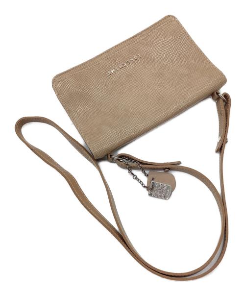 LONGCHAMP（ロンシャン）LONGCHAMP (ロンシャン) ショルダーバッグ ベージュの古着・服飾アイテム