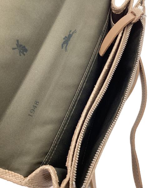 LONGCHAMP（ロンシャン）LONGCHAMP (ロンシャン) ショルダーバッグ ベージュの古着・服飾アイテム