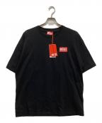 DIESELディーゼル）の古着「Tシャツ」｜ブラック