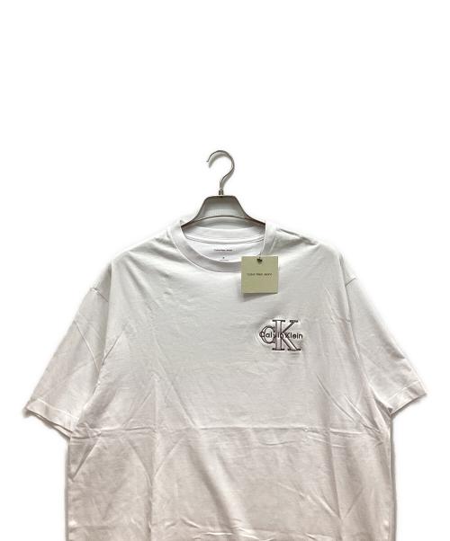 Calvin Klein（カルバンクライン）Calvin Klein (カルバンクライン) Tシャツ ホワイト サイズ:Mの古着・服飾アイテム