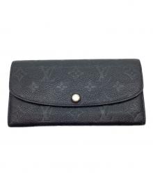 LOUIS VUITTON（ルイ ヴィトン）の古着「長財布」｜ブラック