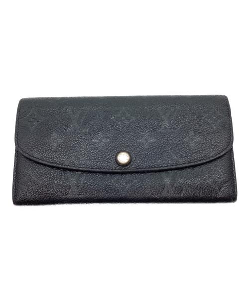 LOUIS VUITTON（ルイ ヴィトン）LOUIS VUITTON (ルイ ヴィトン) 長財布 ブラックの古着・服飾アイテム