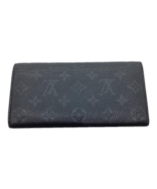 LOUIS VUITTON（ルイ ヴィトン）LOUIS VUITTON (ルイ ヴィトン) 長財布 ブラックの古着・服飾アイテム