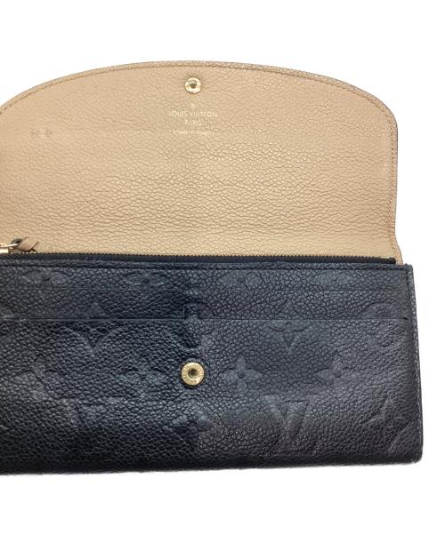 LOUIS VUITTON（ルイ ヴィトン）LOUIS VUITTON (ルイ ヴィトン) 長財布 ブラックの古着・服飾アイテム