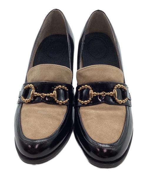 LANVIN en Bleu（ランバンオンブルー）LANVIN en Bleu (ランバンオンブルー) パンプス ブラック サイズ:23の古着・服飾アイテム