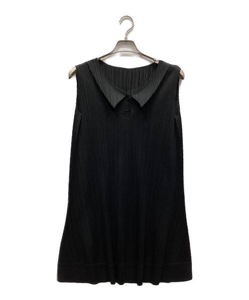 PLEATS PLEASE（プリーツプリーズ）PLEATS PLEASE (プリーツプリーズ) ワンピース ブラック サイズ:3の古着・服飾アイテム