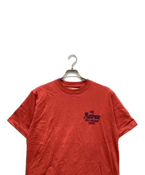 AVIREX（アヴィレックス）AVIREX (アヴィレックス) Tシャツ レッド サイズ:Mの古着・服飾アイテム