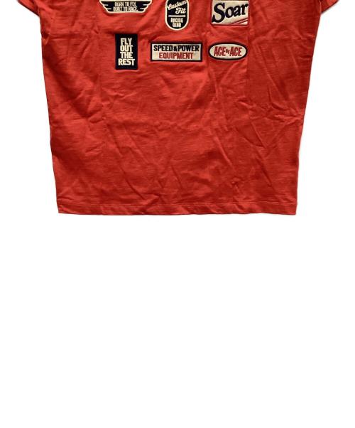 AVIREX（アヴィレックス）AVIREX (アヴィレックス) Tシャツ レッド サイズ:Mの古着・服飾アイテム