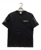 AVIREXアヴィレックス）の古着「ポケットTシャツ」｜ブラック