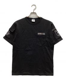 AVIREX（アヴィレックス）の古着「ポケットTシャツ」｜ブラック