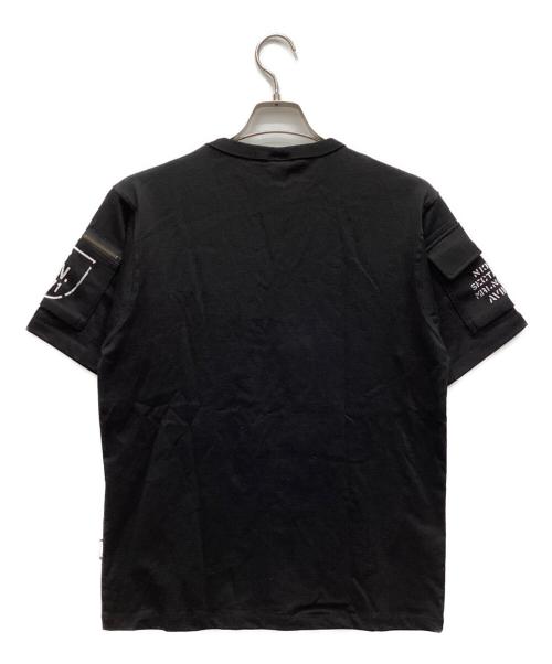 AVIREX（アヴィレックス）AVIREX (アヴィレックス) ポケットTシャツ ブラック サイズ:Mの古着・服飾アイテム