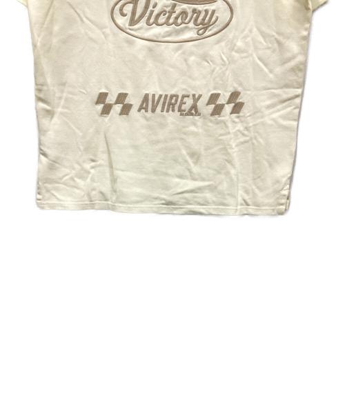 AVIREX（アヴィレックス）AVIREX (アヴィレックス) ポロシャツ クリームホワイト サイズ:Mの古着・服飾アイテム