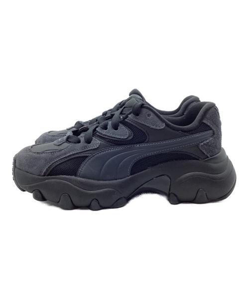 PUMA（プーマ）PUMA (プーマ) ローカットスニーカー ブラック サイズ:22.5の古着・服飾アイテム
