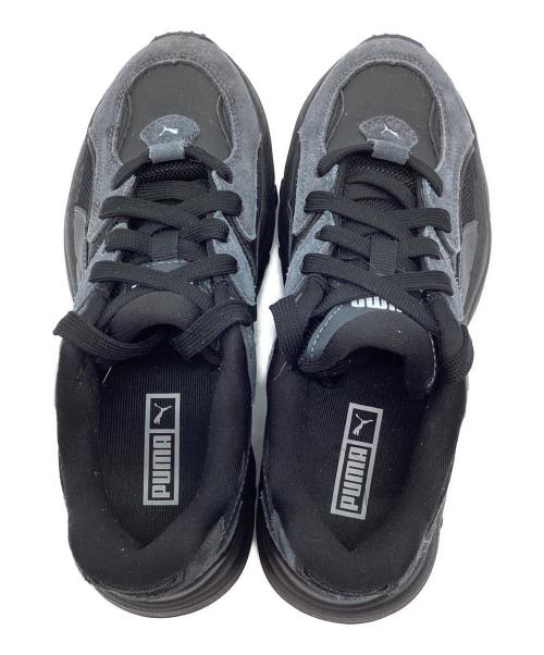 PUMA（プーマ）PUMA (プーマ) ローカットスニーカー ブラック サイズ:22.5の古着・服飾アイテム