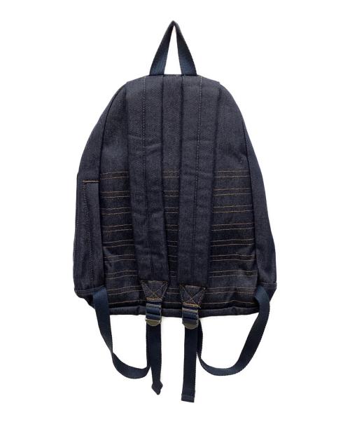 EASTPAK（イーストパック）EASTPAK (イーストパック) Jean Paul GAULTIER (ジャンポールゴルチェ) デニムリュック インディゴの古着・服飾アイテム