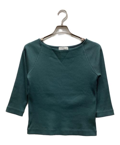 green label relaxing（グリーンレーベルリラクシング）green label relaxing (グリーンレーベルリラクシング) 長袖カットソー グリーン サイズ:表記なしの古着・服飾アイテム