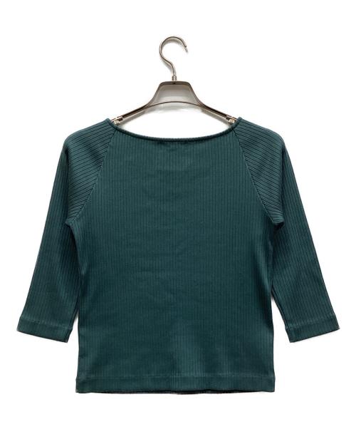 green label relaxing（グリーンレーベルリラクシング）green label relaxing (グリーンレーベルリラクシング) 長袖カットソー グリーン サイズ:表記なしの古着・服飾アイテム