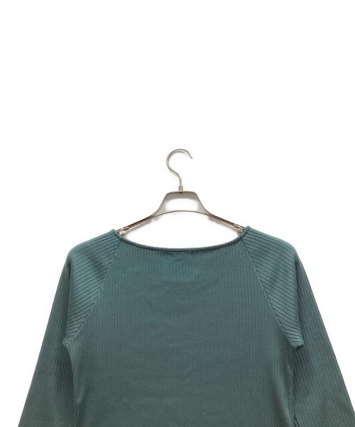 green label relaxing（グリーンレーベルリラクシング）green label relaxing (グリーンレーベルリラクシング) 長袖カットソー グリーン サイズ:表記なしの古着・服飾アイテム