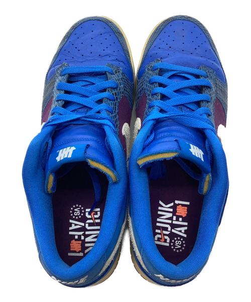 NIKE（ナイキ）NIKE (ナイキ) UNDEFEATED (アンディフィーテッド) ローカットスニーカー ブルー×パープル サイズ:29の古着・服飾アイテム