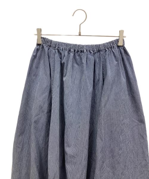 BEAMS BOY（ビームスボーイ）BEAMS BOY (ビームスボーイ) ヒッコリーストライプスカート インディゴ サイズ:表記なしの古着・服飾アイテム