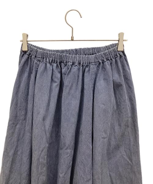 BEAMS BOY（ビームスボーイ）BEAMS BOY (ビームスボーイ) ヒッコリーストライプスカート インディゴ サイズ:表記なしの古着・服飾アイテム